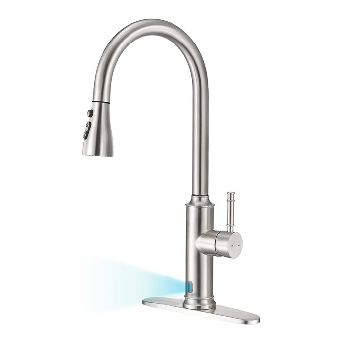 ARRISEA Pull Down Touchless Kitchen Faucet Wayfair